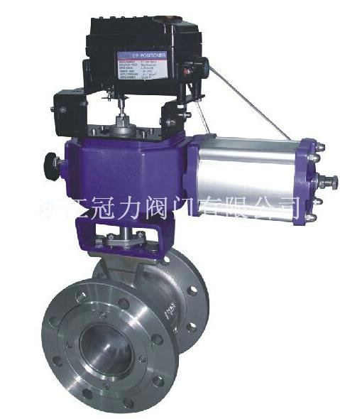 工業(yè)領域中廣泛應用的V型調節(jié)球閥